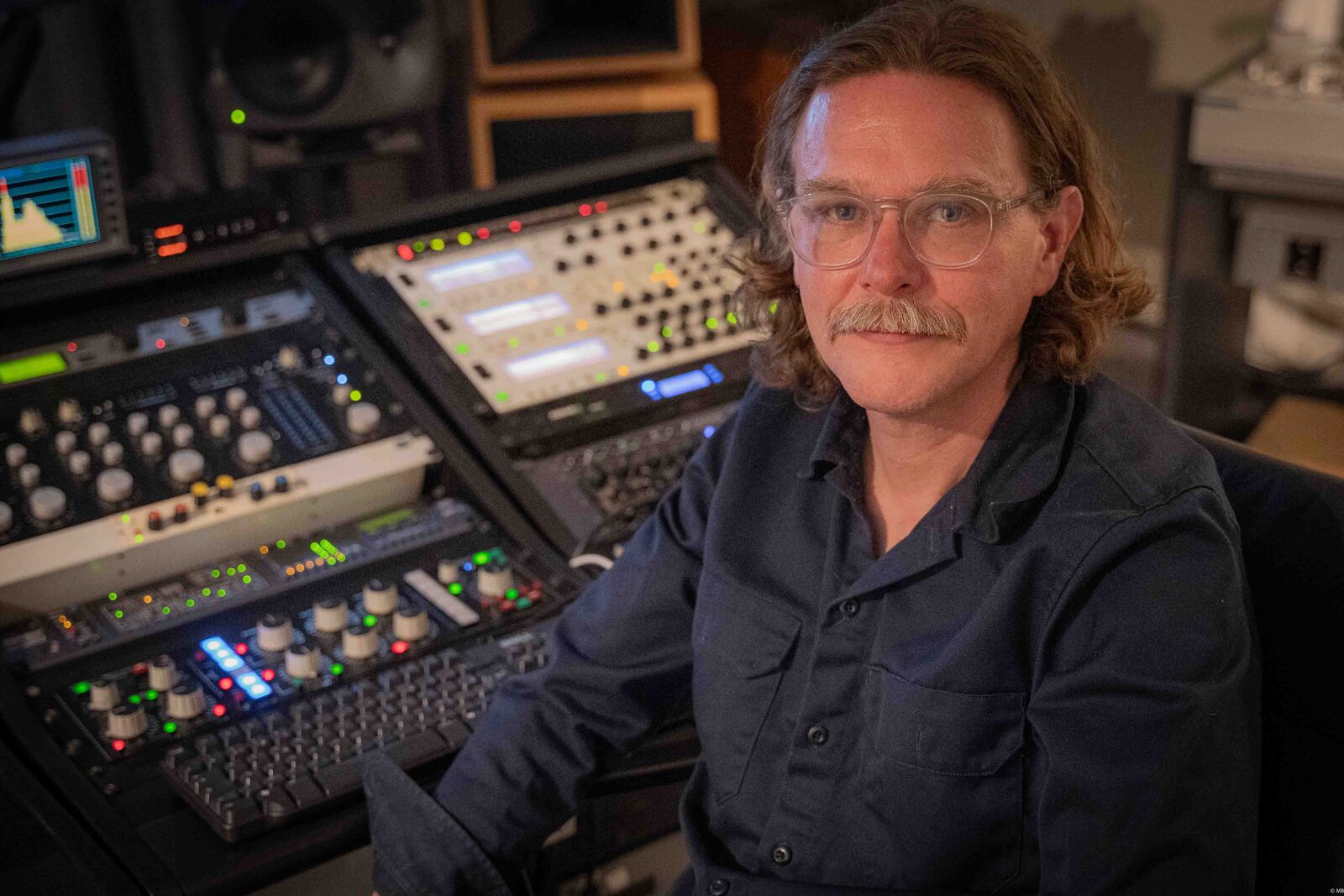 Mathieu Berthet au studio